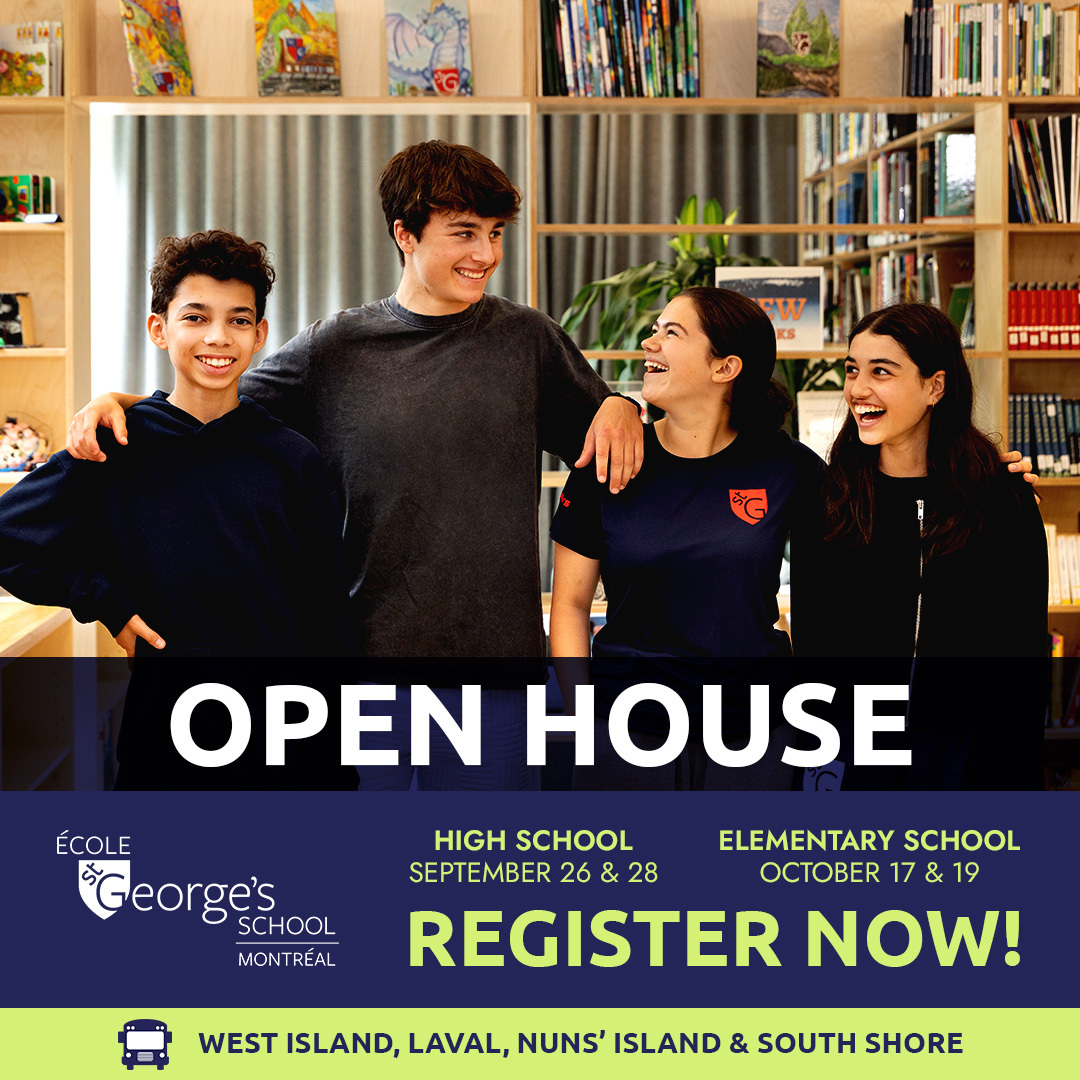 St George Private English School Open House 2024 Inscrivez-vous dès maintenant